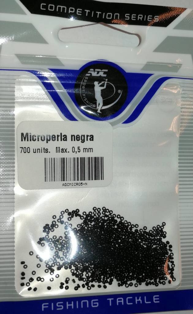 MICROPERLA NEGRA 0.50MM P/700