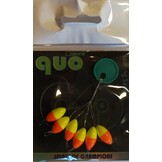 YELLOW/ORANGE 7.3 X 15 MM P/6