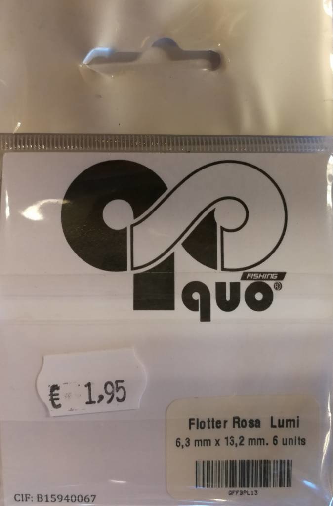 GLOW PINK 6.3 X 13.2 MM P/6