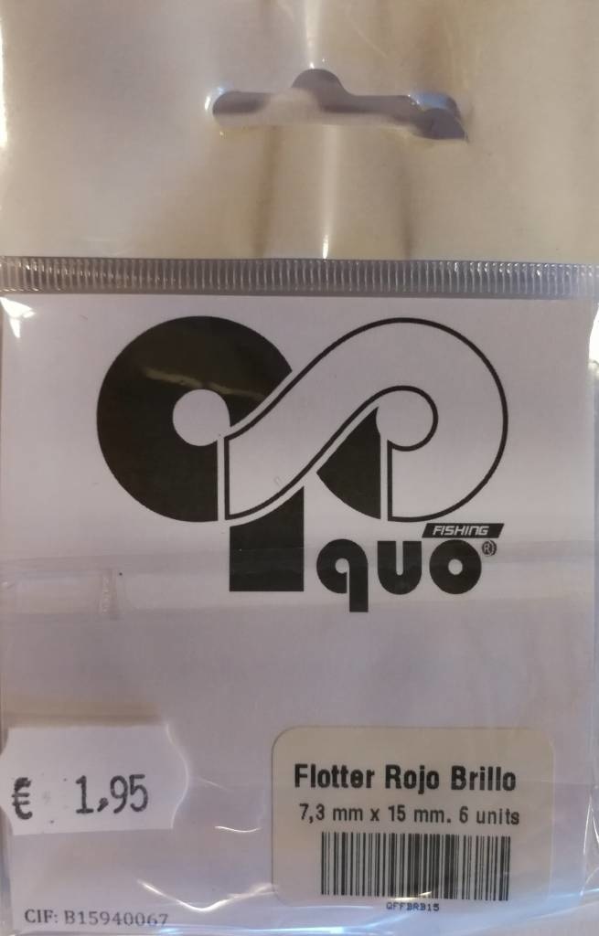 BRIGHT RED 7.3 X 15 MM P/6