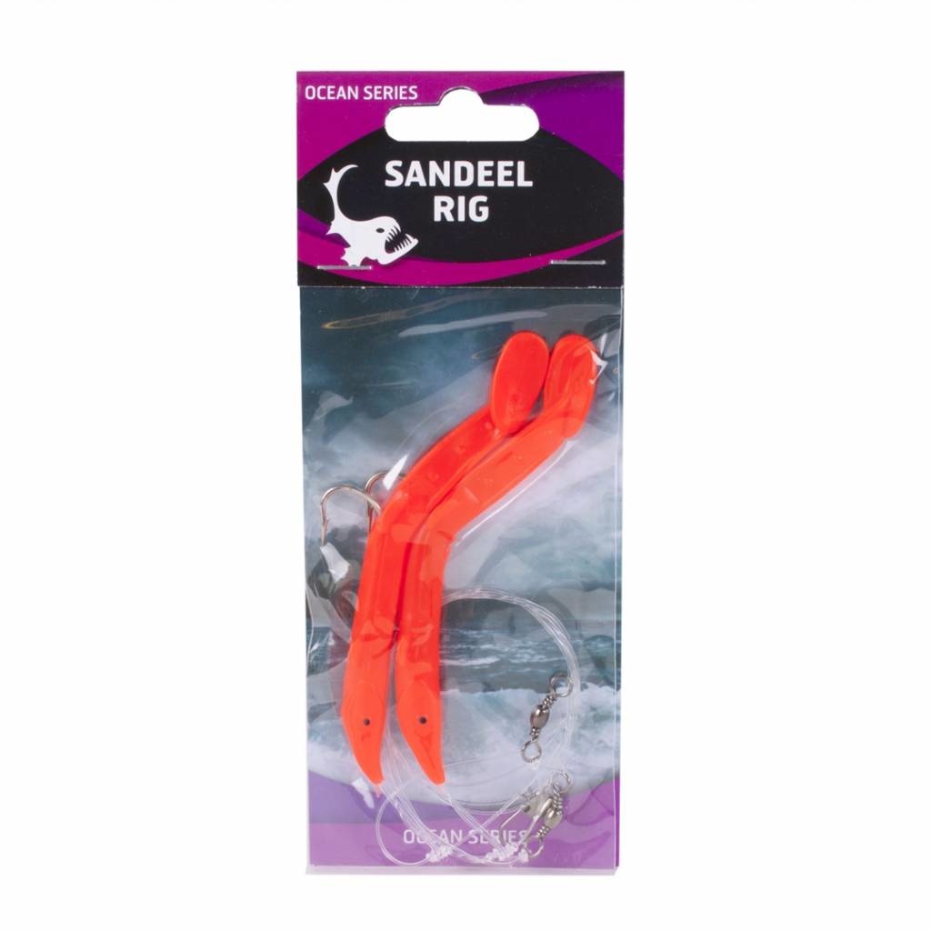 SANDEEL RIG 2 HKS JAPANESE RED #4/0