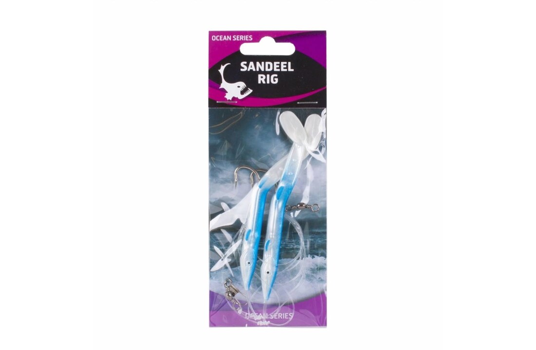 SANDEEL RIG 2 HKS BLUE/WHITE #4/0