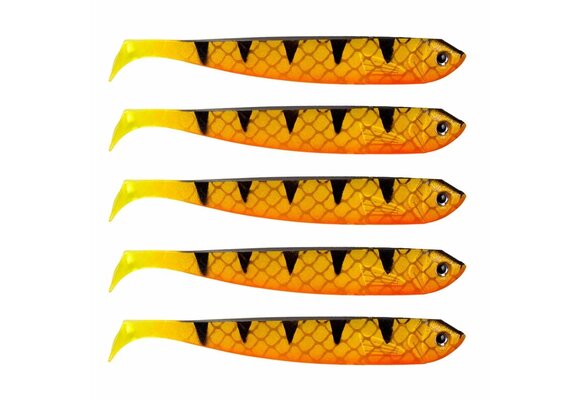 DER ZANDER GUMMIFISCH 12 CM UV BARSCH P/5