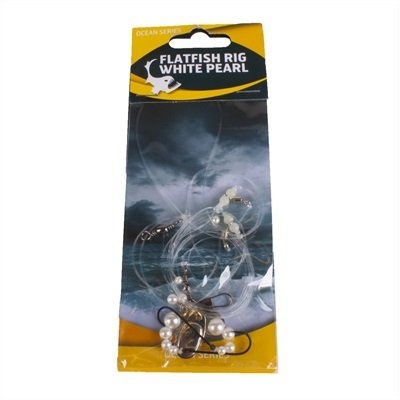 FLATFISH RIG WHITE PEARL 2 HKS #1