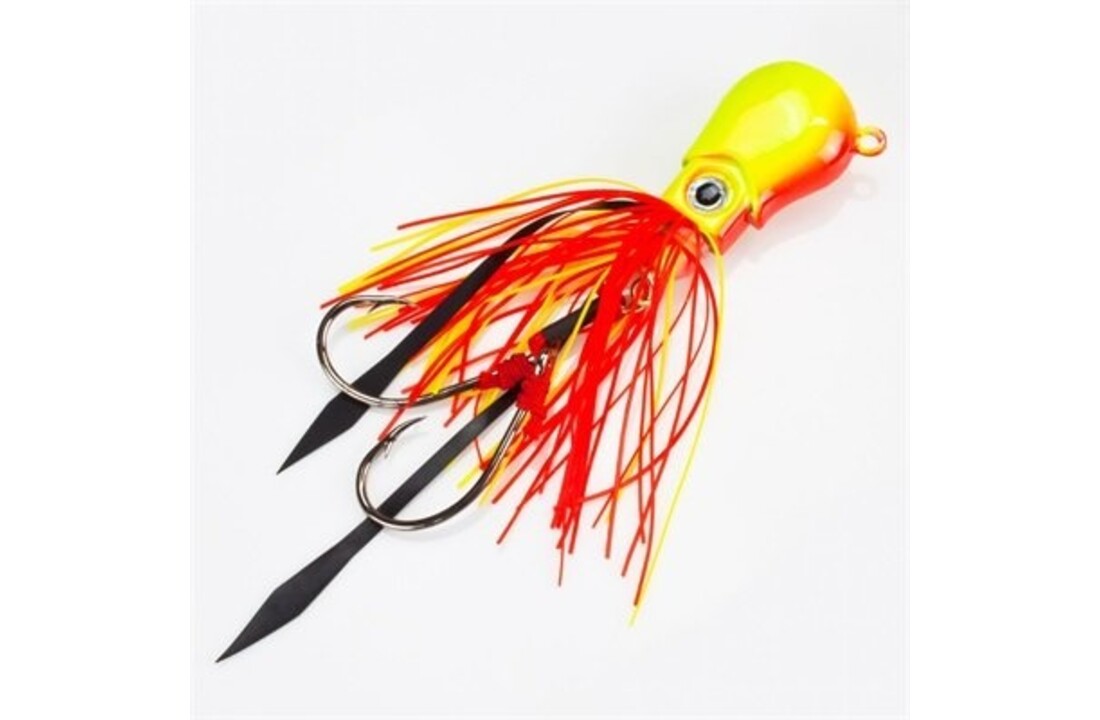 BRAINPOWER V2 SQUID JIG SUNBURST 120 GRAM