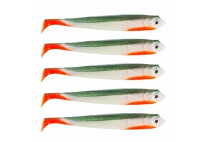 DER ZANDER GUMMIFISCH 15 CM UV HOT NATURAL P/4