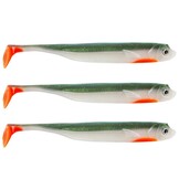 DER ZANDER GUMMIFISCH 15 CM UV HOT NATURAL P/4