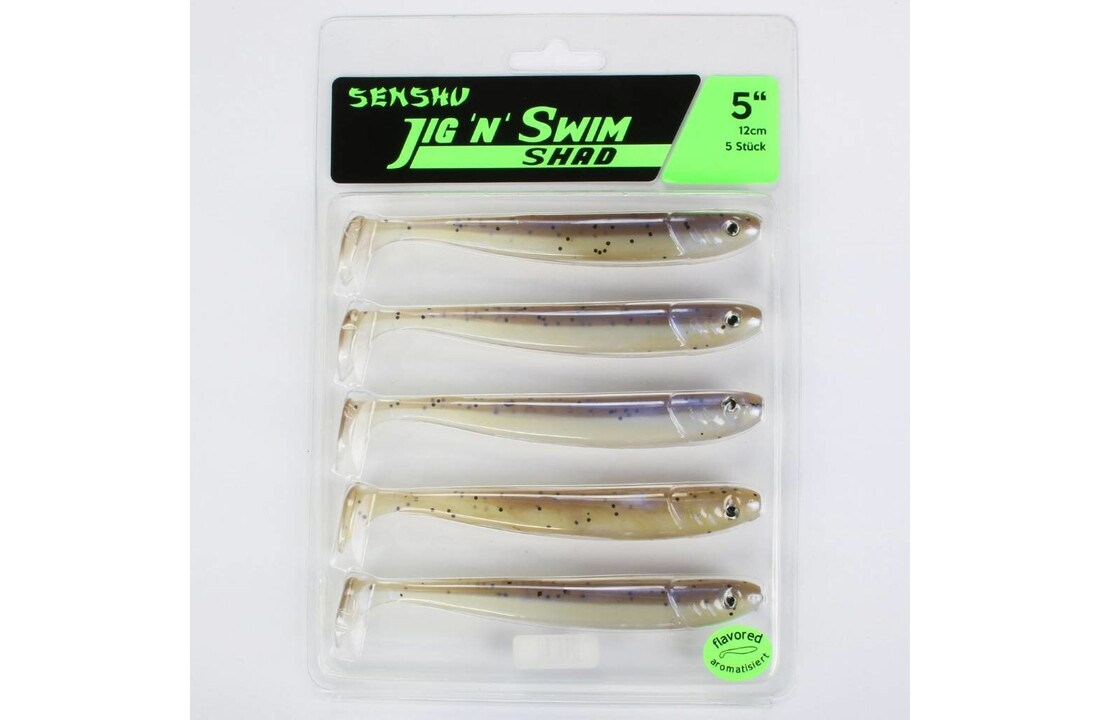 JIG 'N' SWIM SHAD 7.5 CM REFLEX SHINER P/9