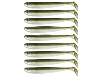 JIG 'N' SWIM SHAD 7.5 CM PUMPKIN POLICE P/9