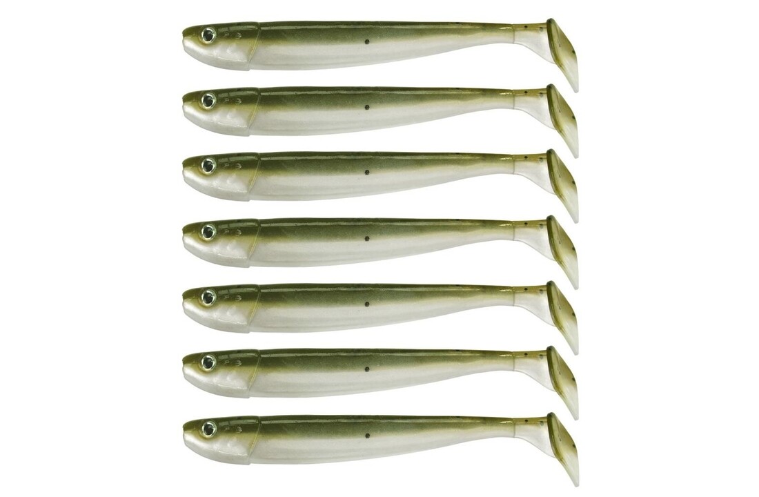 JIG 'N' SWIM SHAD 7.5 CM PUMPKIN POLICE P/9