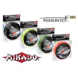 NIHONTO FINE BRAID 0.06MM 150M 3.25KG FLUO 4 STRAND ROUND BRAID + FREE SOFTLURES