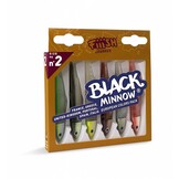 BLACK MINNOW COMBO OFF SHORE EUROPEAN 6 COLORS PACK