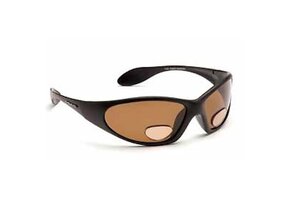 STRIKER ZONNEBRIL MET LEESGEDEELTE AMBER +2.00