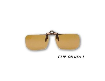CLIP ON USA I ZONNEBRIL AMBER