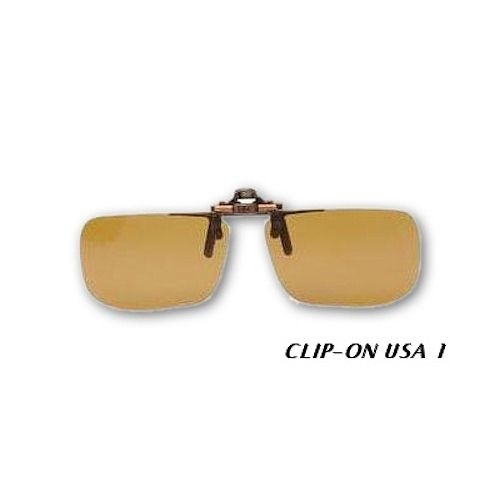 CLIP ON USA I ZONNEBRIL AMBER