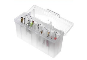 SPINNERBAIT BOX TRANSPARANT 23 X 12 X 8CM