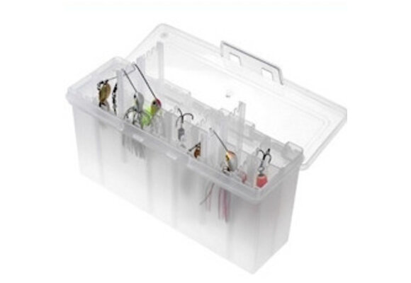 SPINNERBAIT BOX TRANSPARANT 23 X 12 X 8CM