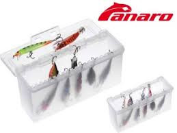 SPINNERBAIT BOX TRANSPARANT 23 X 12 X 8CM