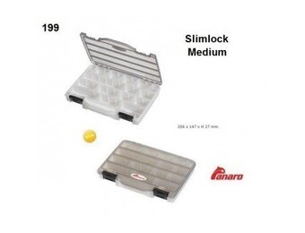 SLIMLOCK LARGE LAAG MODEL TACKLE-BOX 28 X 19 X 3CM