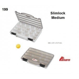 SLIMLOCK LARGE LAAG MODEL TACKLE-BOX 28 X 19 X 3CM