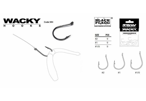 WACKY HOOK #1/0