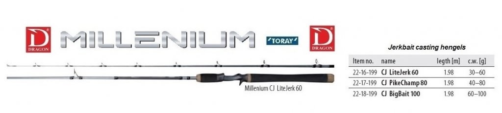 MILLENIUM CJ PIKECHAMP 80 40 > 80 GRAM 198 CM