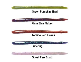 LIQVIDD FNSS WORM 12.5 CM #018 GREEN PUMPKIN SHAD