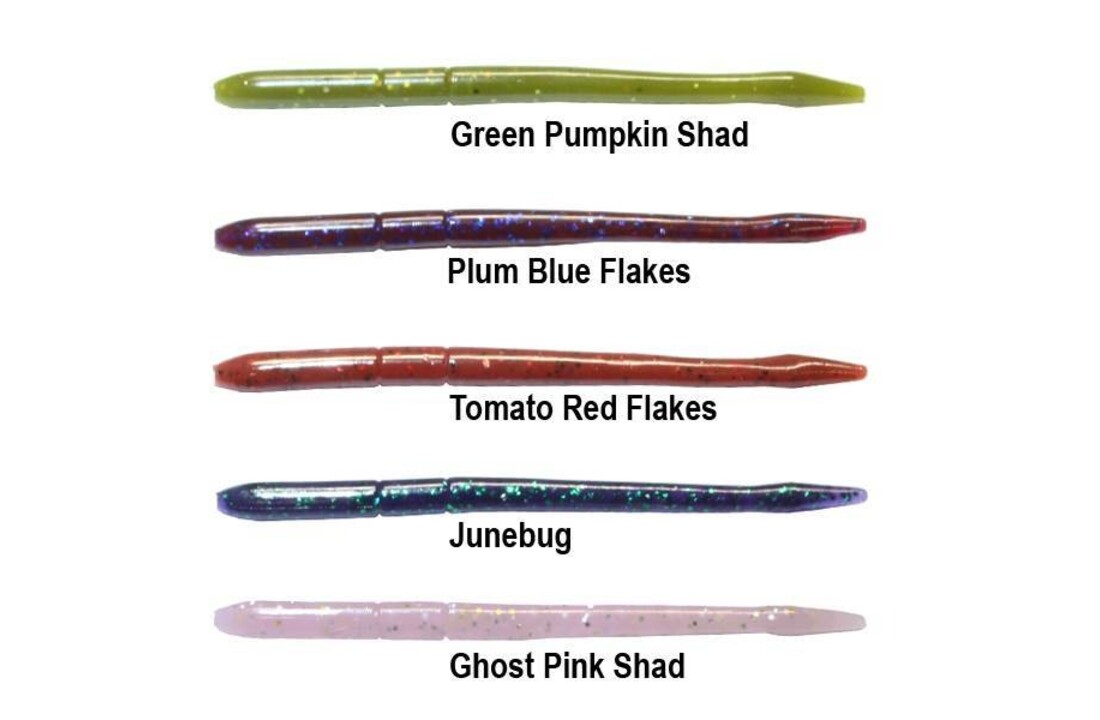 LIQVIDD FNSS WORM 12.5 CM #006 TOMATO RED FLAKES