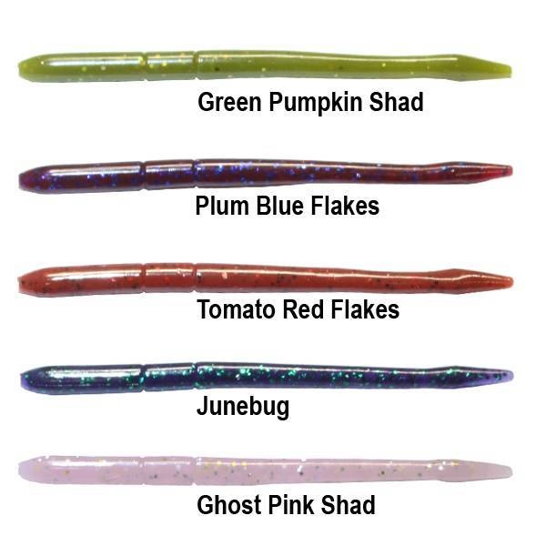 LIQVIDD FNSS WORM 12.5 CM #006 TOMATO RED FLAKES