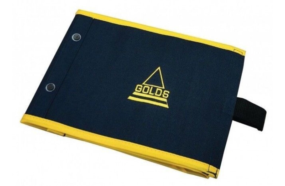 IAN GOLDS TRACE WALLET SMALL 15 ZIPLOCKS BLUE/YELLOW
