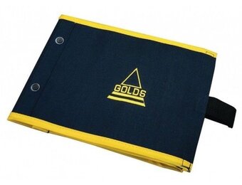 IAN GOLDS TRACE WALLET SMALL 15 ZIPLOCKS BLUE/YELLOW