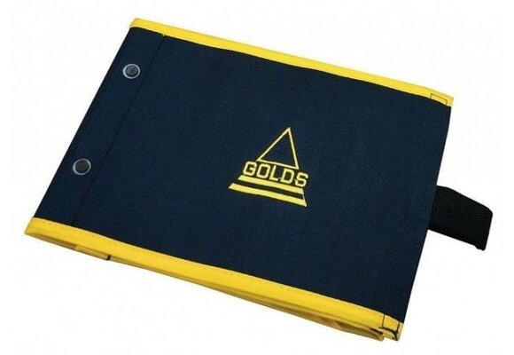 IAN GOLDS TRACE WALLET SMALL 15 ZIPLOCKS BLUE/YELLOW