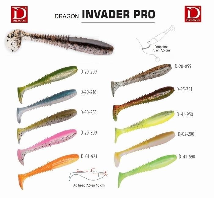 SHAD INVADER PRO 5 CM D-20-855