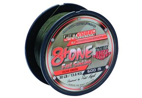 RIG SOLUTIONS 8+ONE BRAID 0.25MM OLIVE GREEN 20 LB 600M