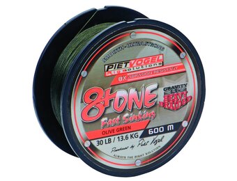 RIG SOLUTIONS 8+ONE BRAID 0.25MM OLIVE GREEN 20 LB 600M