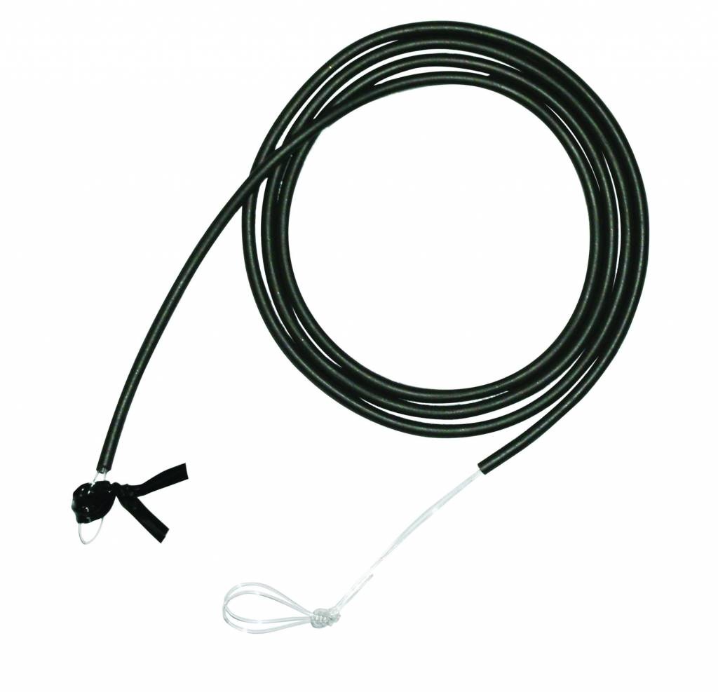 RIG SOLUTIONS THREADED ANTI-TANGLE TUBING OLIVE GREEN