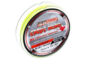 RIG SOLUTIONS SPODS BRAID 0.20MM FLUO YELLOW 30 LB 300M