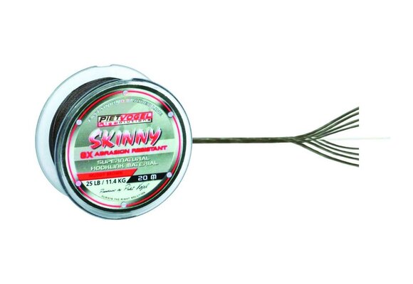 RIG SOLUTIONS SKINNY SUPERNATURAL HOOKLINK MATERIAL SILT 20M