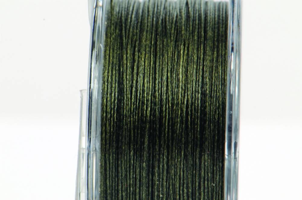 RIG SOLUTIONS SKINNY SUPERNATURAL HOOKLINK MATERIAL 25 LB OLIVE GREEN 20M