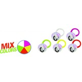 RIG SOLUTIONS NEXT GENERATION BAITBANDS 10MM ASSEMBLED MIX COLOR P/10