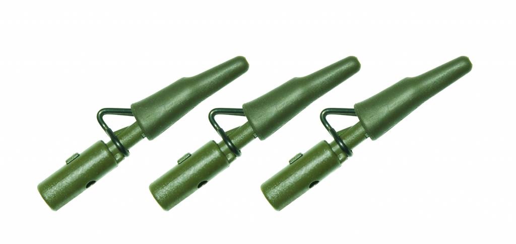 RIG SOLUTIONS HQ LEAD CLIPS MEDIUM OLIVE GREEN P/5