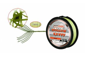 RIG SOLUTIONS HOLLOW KEVVY 0.60MM BROWN 80 LB 50M