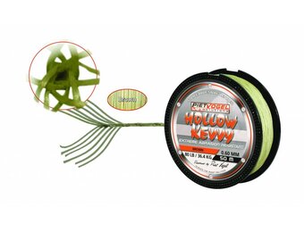 RIG SOLUTIONS HOLLOW KEVVY 0.60MM BROWN 80 LB 50M