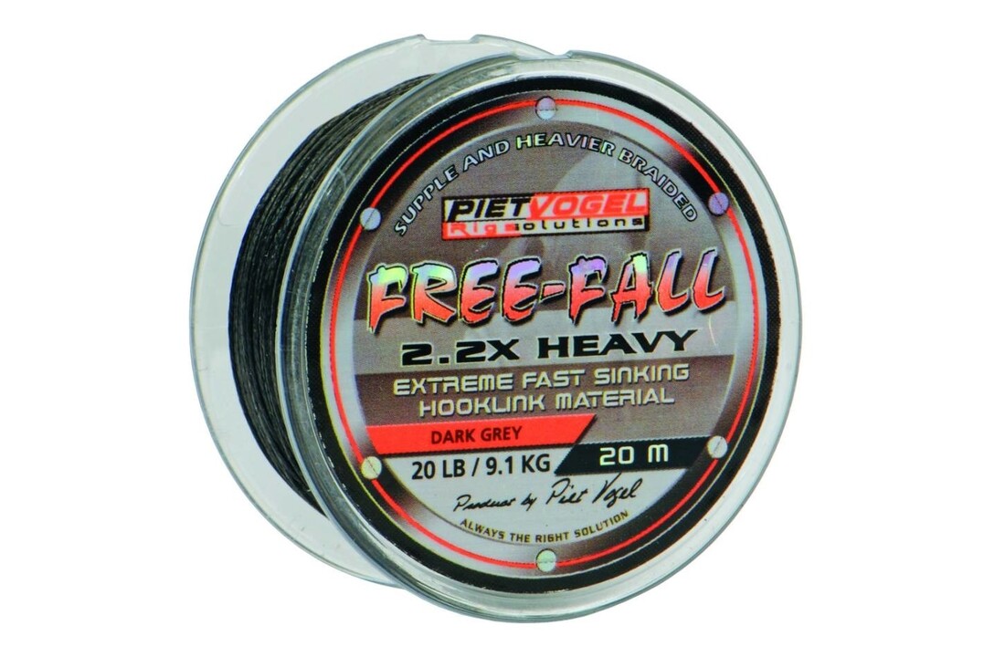 RIG SOLUTIONS FREE-FALL HOOKLINK MATERIAL 20 LB CHAMELEON 20M