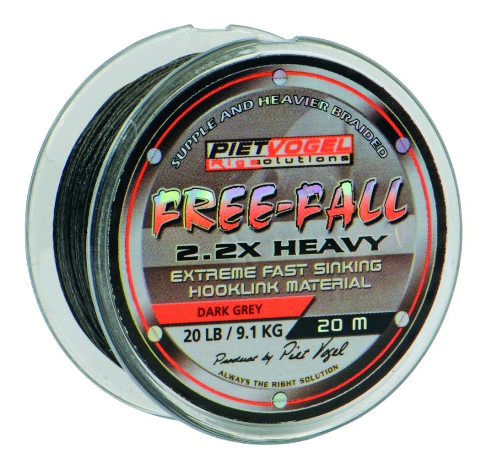 RIG SOLUTIONS FREE-FALL HOOKLINK MATERIAL 20 LB CHAMELEON 20M