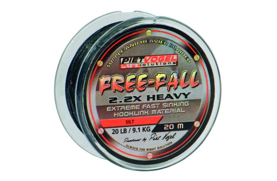 RIG SOLUTIONS FREE-FALL HOOKLINK MATERIAL 20 LB CHAMELEON 20M