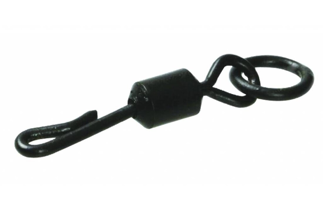 RIG SOLUTIONS FLEXIBLE QUICK CHANGE SWIVEL BLACK #8 P/10