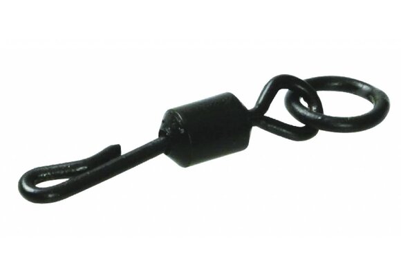 RIG SOLUTIONS FLEXIBLE QUICK CHANGE SWIVEL BLACK #8 P/10