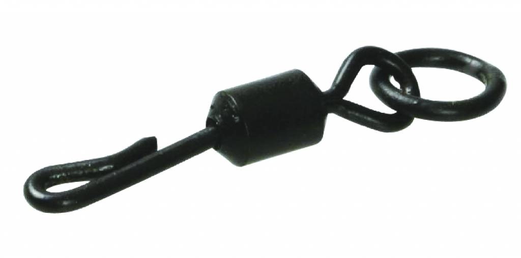 RIG SOLUTIONS FLEXIBLE QUICK CHANGE SWIVEL BLACK #8 P/10