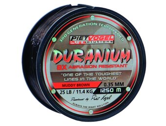 RIG SOLUTIONS DURANIUM MONOFILAMENT 0.30MM SILT 20 LB 1250M